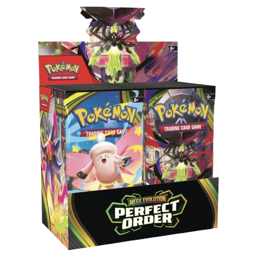 Mega Evolution Perfect Order - Booster Box - Ingles